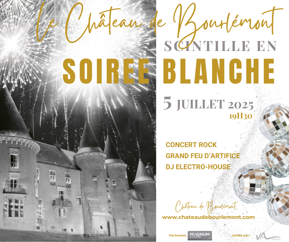 LA SOIREE BLANCHE DU CHATEAU